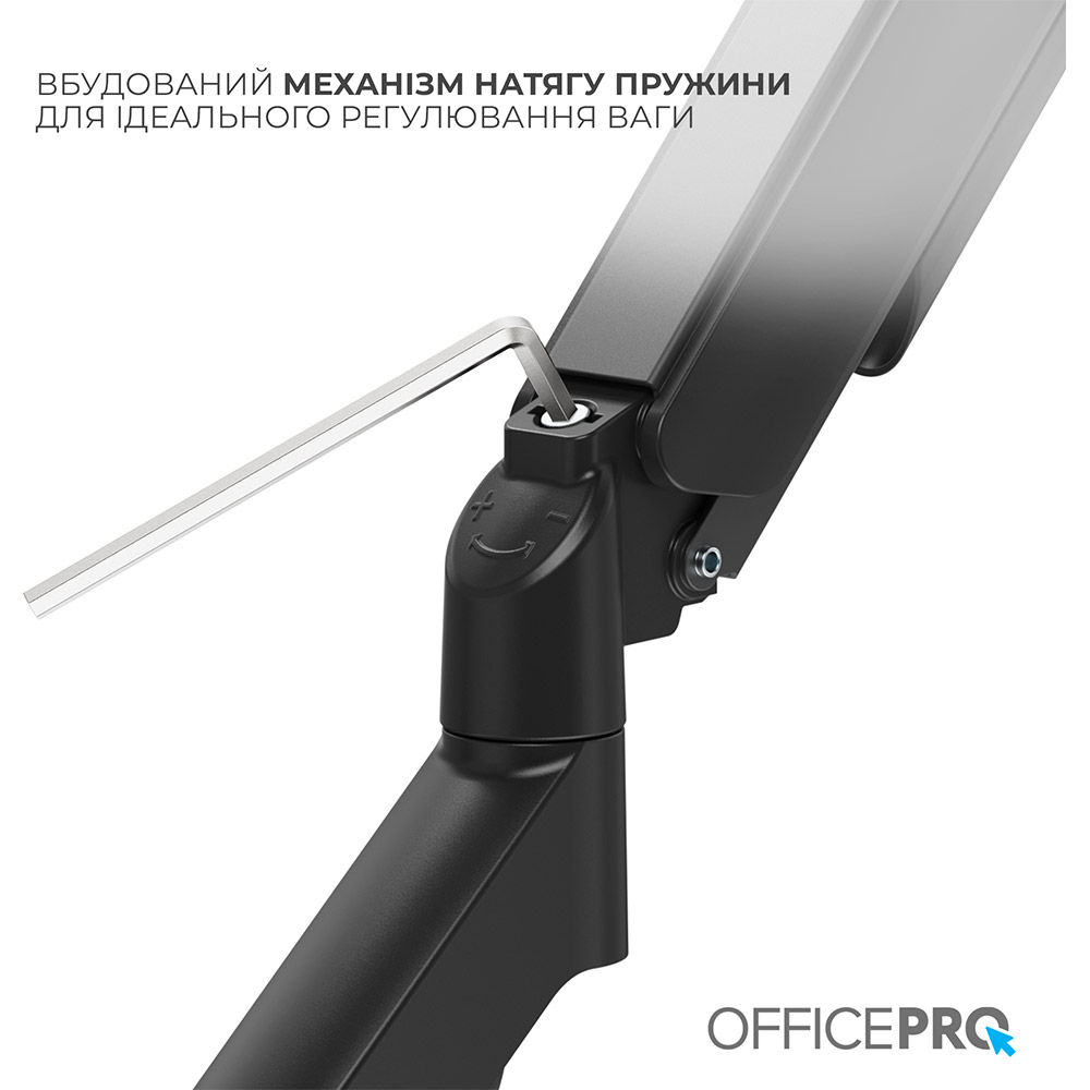 У Фокстрот Кронштейн OFFICEPRO Black (MA431B)