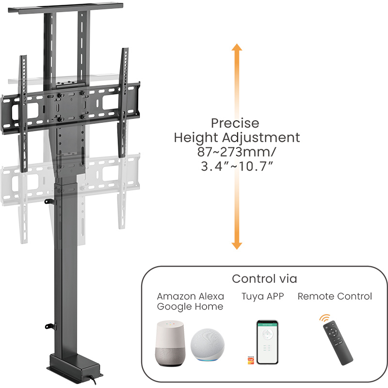 Кронштейн HISMART 37"-65" (HS083991) Регулювання висоти 790 - 1690