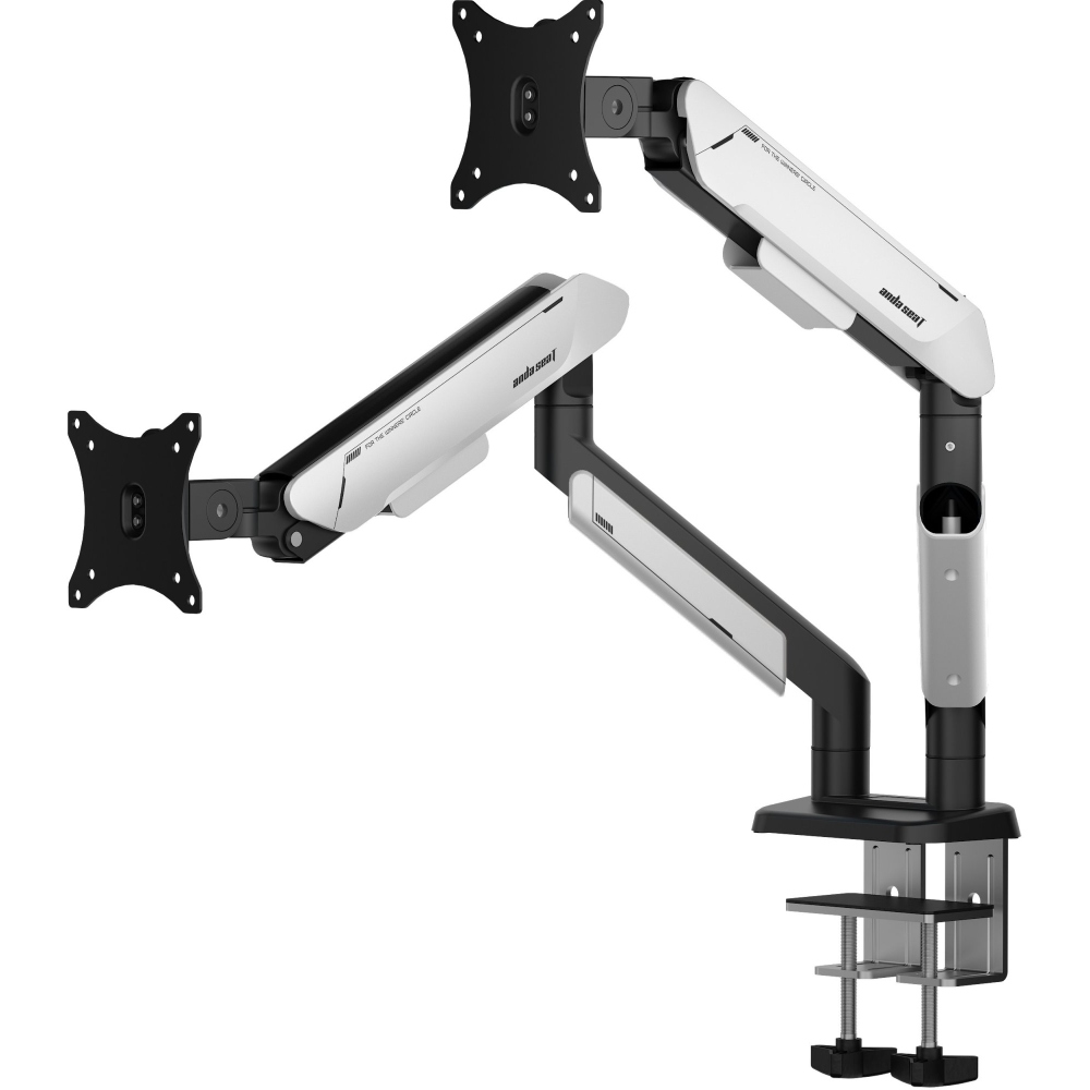 Кронштейн ANDA SEAT Stealth PRO II Duo 17''-42'' Black & White (AD-W-A9-2S-BW) Конструкція 5 ступенів свободи