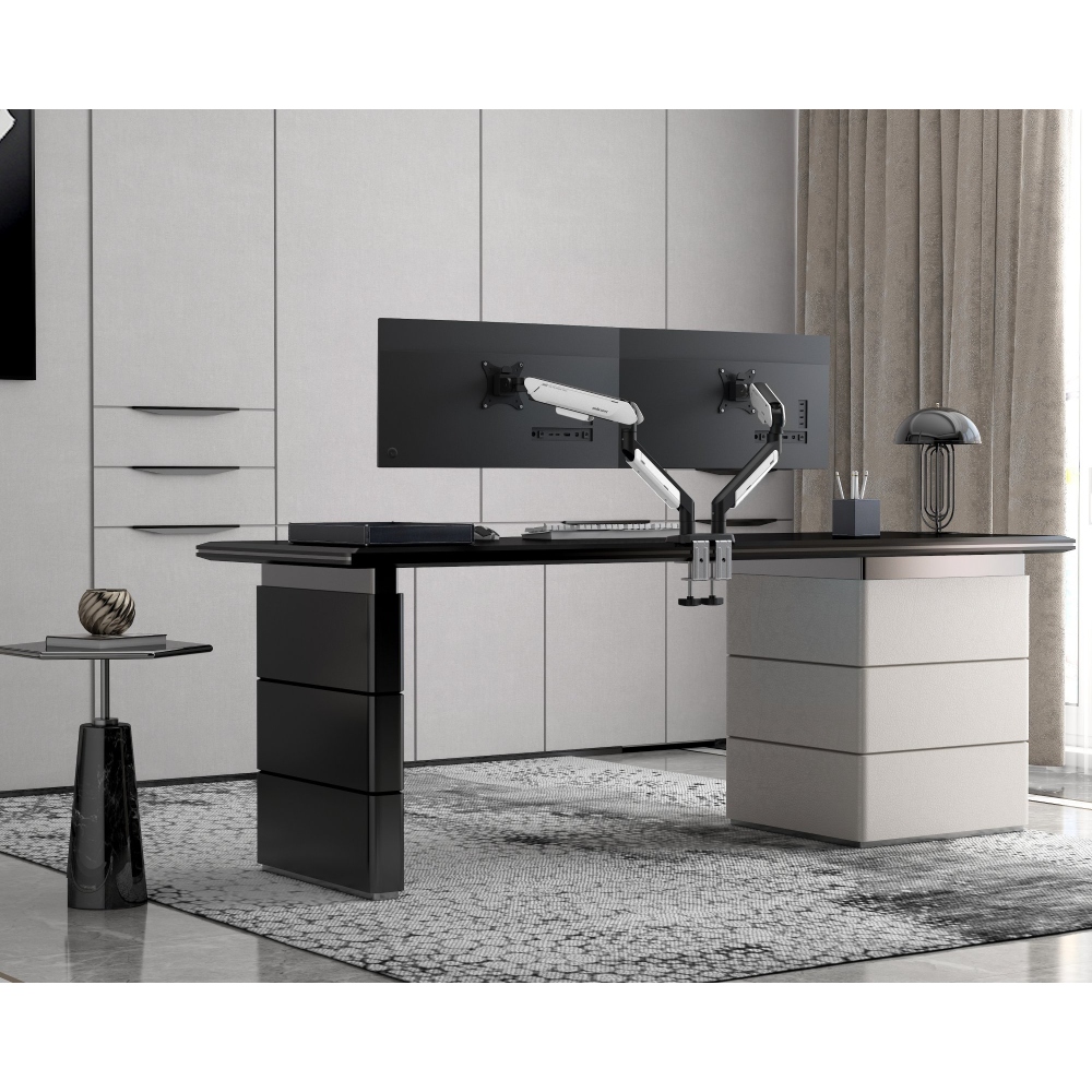 Зображення Кронштейн ANDA SEAT Stealth PRO II Duo 17''-42'' Black & White (AD-W-A9-2S-BW)