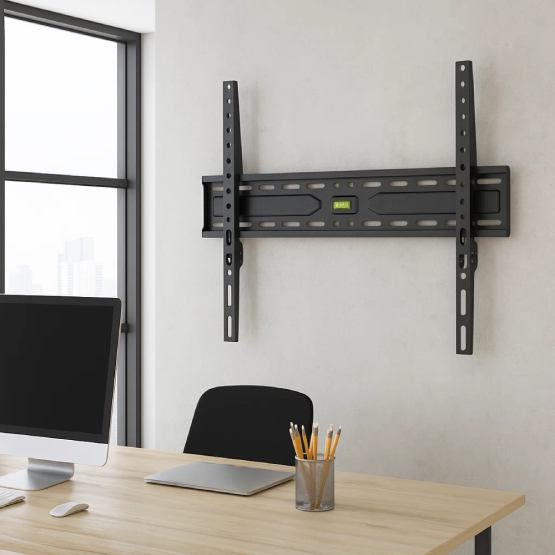 Кронштейн BRATECK KL36-46F Black Стандарт VESA 400 Х 200