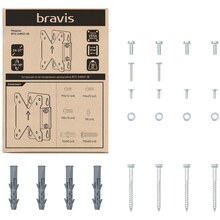 Кронштейн BRAVIS BTV-24M37-IB (00-00001229)