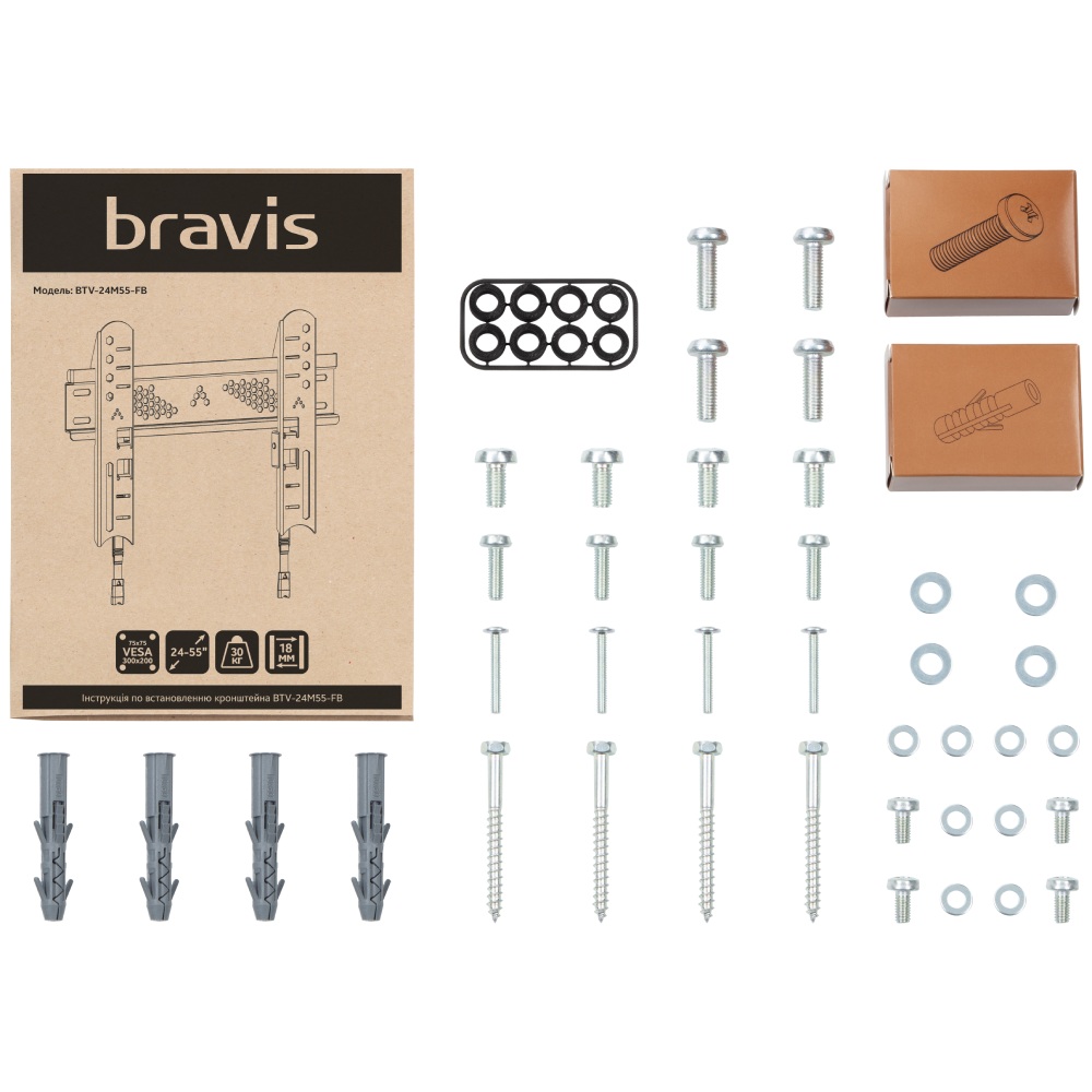 Фото Кронштейн BRAVIS BTV-24M55-FB (00-00001234)
