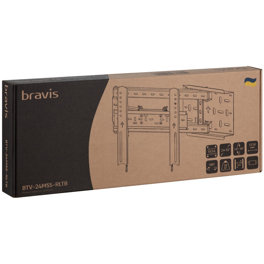 Покупка Кронштейн BRAVIS BTV-24M55-RLTB (00-00001235)