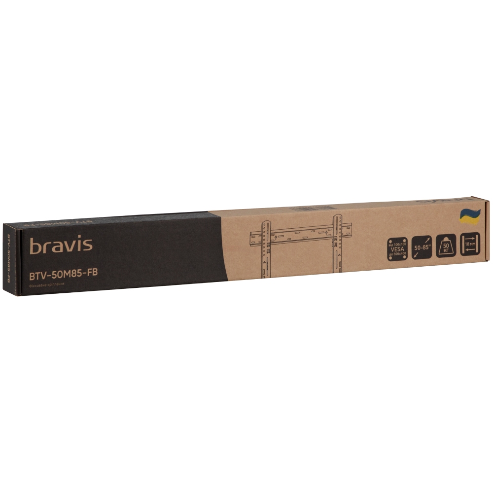 Зовнішній вигляд Кронштейн BRAVIS BTV-50M85-FB (00-00001237)