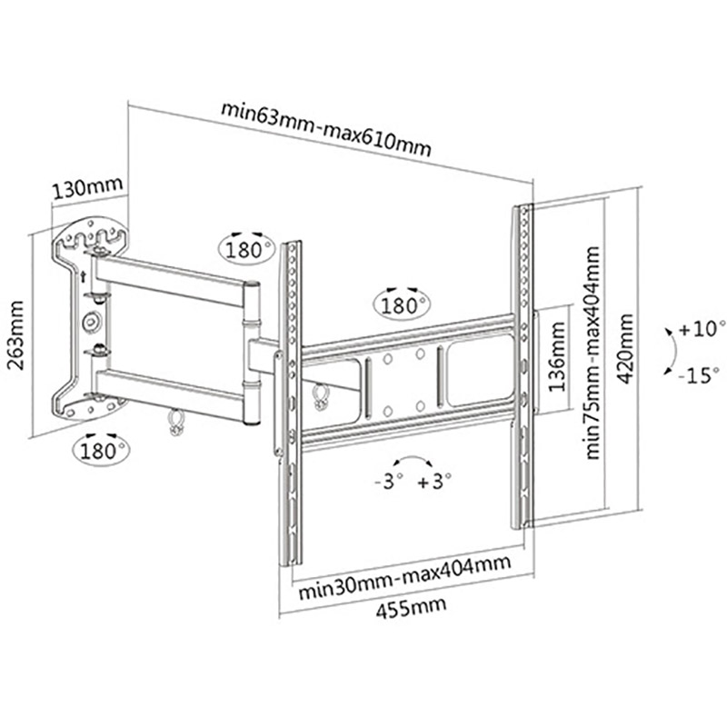 Замовити Кронштейн ITECH PTRB-7ES