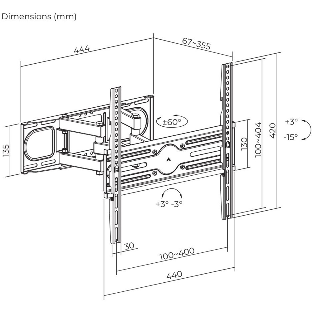 Фото 14 Кронштейн ITECH PTRB14