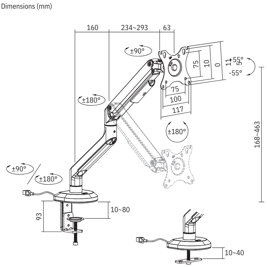 В интернет магазине Кронштейн ITECH LDT63-C012GL