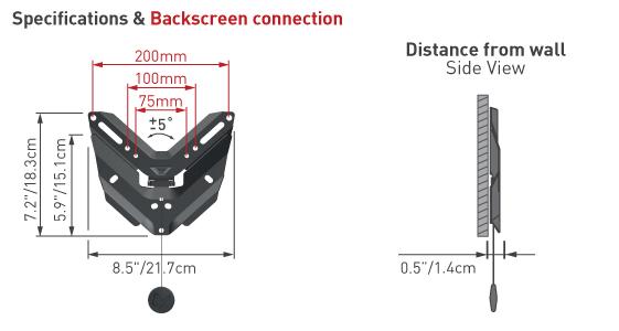 Кронштейн BARKAN LCD Mount 20F.B