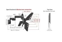 Кронштейн BARKAN LCD Mount 34F.B