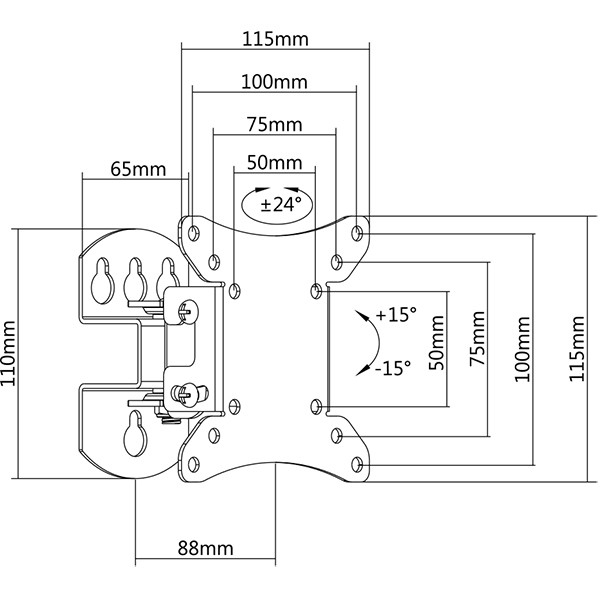 Изображение Кронштейн ITECH LCD310B