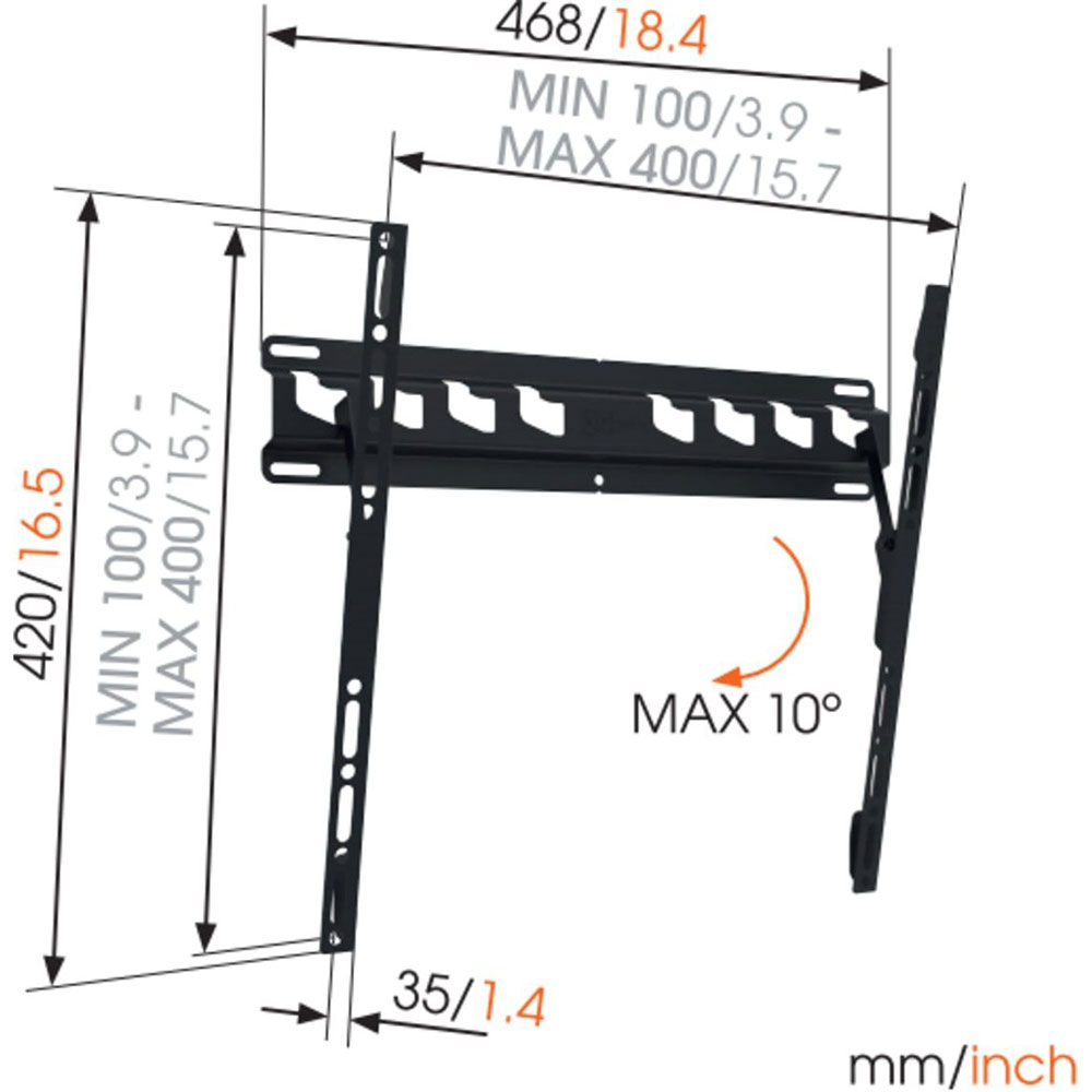 Кронштейн VOGELS MA3010 Стандарт VESA 100 x 100