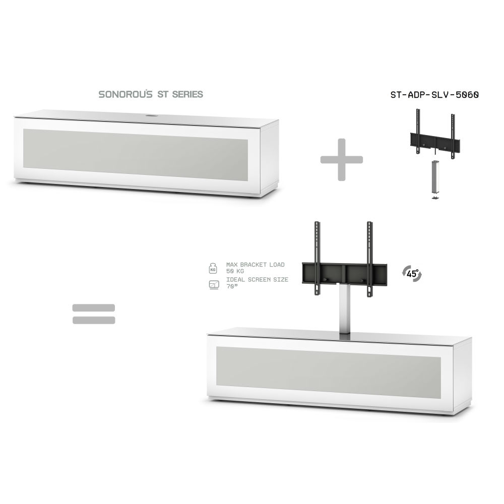 Кронштейн для тумбы SONOROUS ST-ADP-SLV-5060 Диагональ 32-70