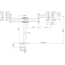 Кронштейн KSL DM32T Black