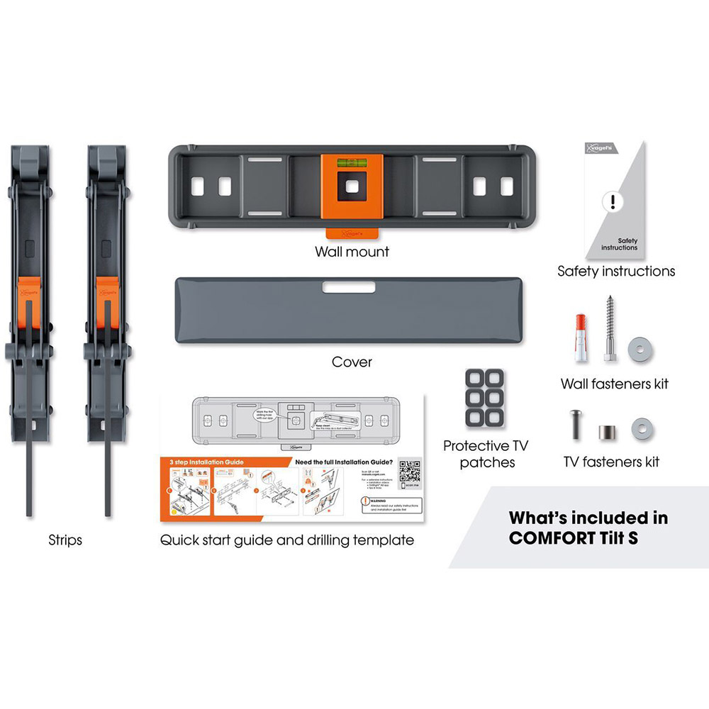 Кронштейн VOGELS TVM 3213 Black Стандарт VESA 100 x 200