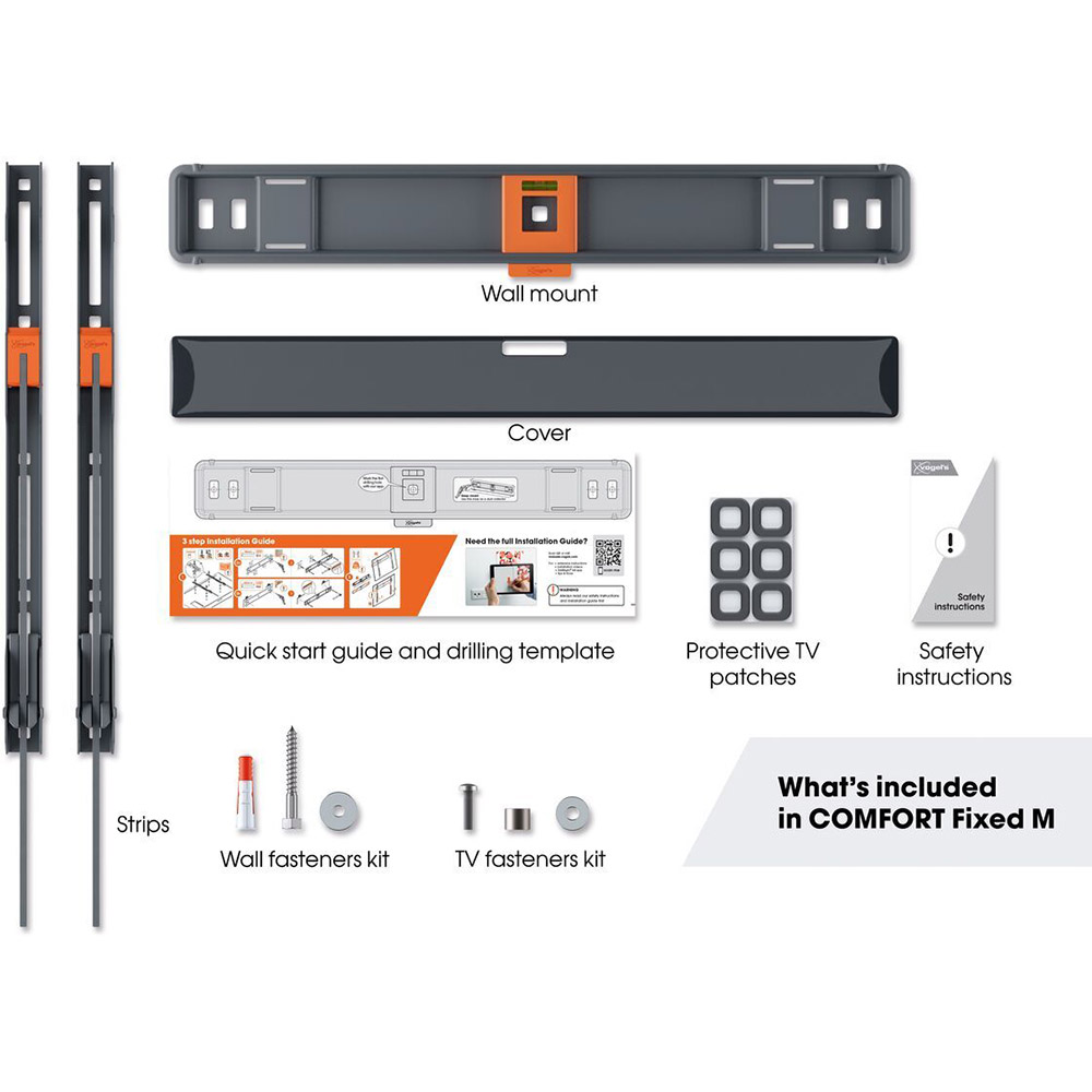 Кронштейн VOGELS TVM 3403 Black Діагональ 32-70