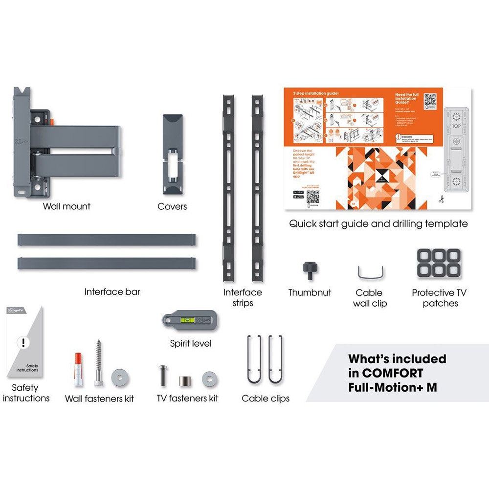 Кронштейн VOGELS TVM 3443 Black Диагональ 32-65