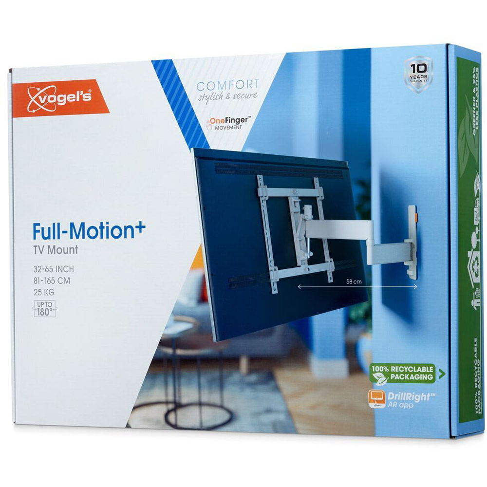 Кронштейн VOGELS TVM 3443 White Стандарт VESA 300 Х 300