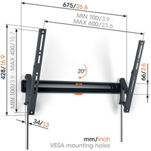 Кронштейн VOGELS TVM 3613 Black