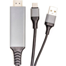 Кабель POWERPLANT HDMI - USB Type-C 1 м (CA912025)