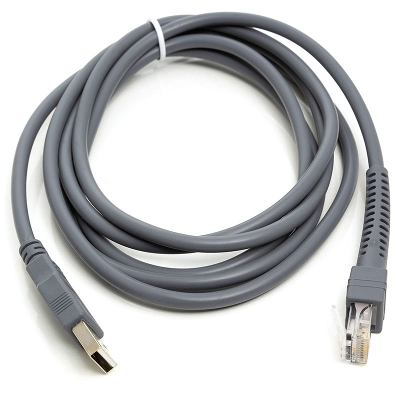 Кабель POWERPLANT USB (M) - RJ45 (M) 1 м (CA911905)