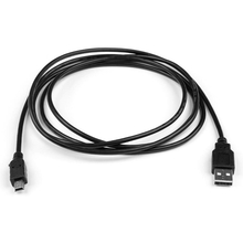 Кабель VINGA USB 2.0 AM to Mini 5P 1.8 m (VCPDCAMMIM1.8BK)