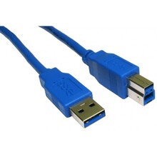 Кабель ATCOM USB 3.0 AM/BM 1.8 m blue (12823)