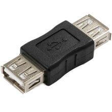 Переходник VINGA USB AF - USB AF (VCPUSBFFBK)