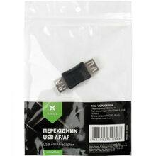 Переходник VINGA USB AF - USB AF (VCPUSBFFBK)