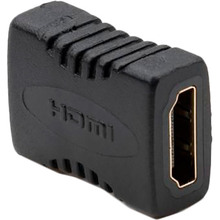 Перехідник VINGA HDMI AF to HDMI AF gold (VCPAHDMIFF)