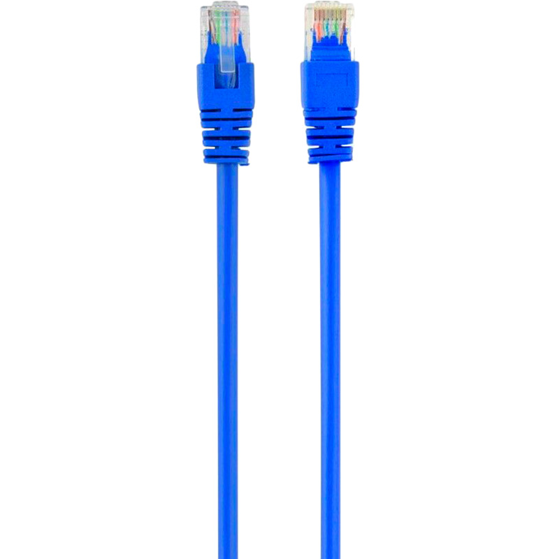 Патч-корд CABLEXPERT CAT5e UTP 0.25 м Blue (PP12-0.25M/B)