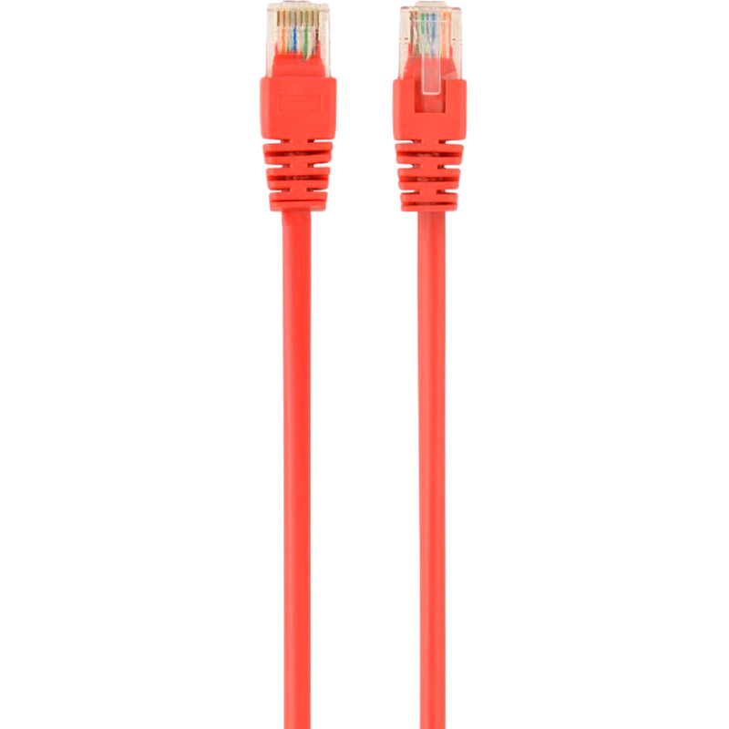 Патч-корд CABLEXPERT CAT5e UTP 0.25 м Red (PP12-0.25M/R)