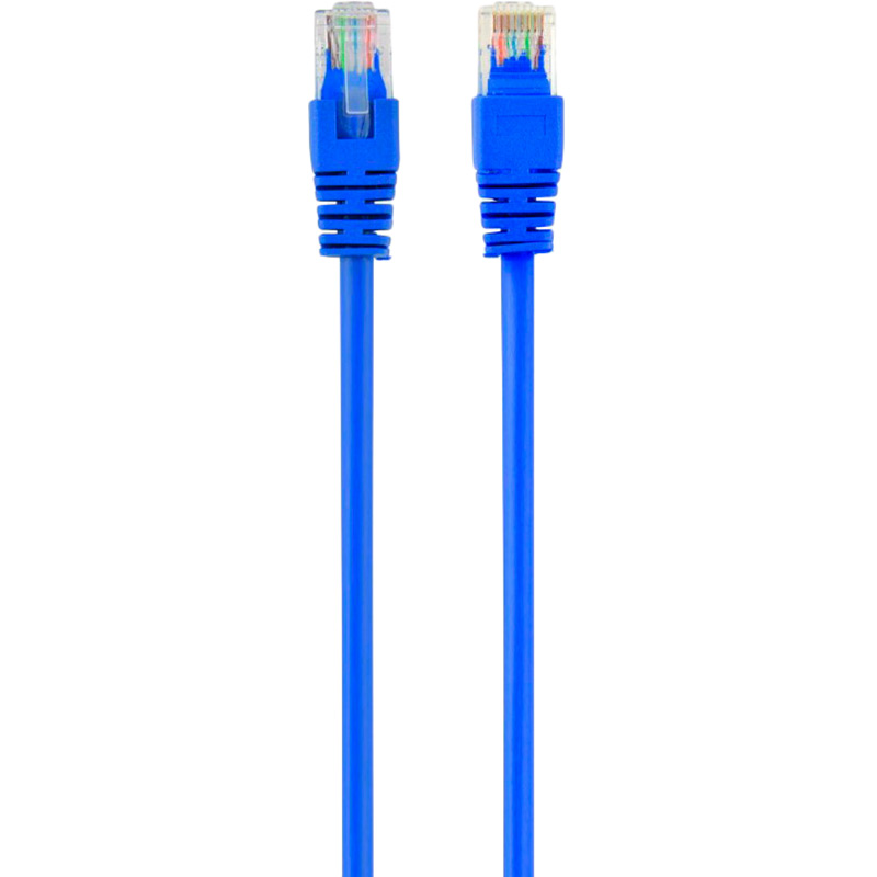 Патч-корд CABLEXPERT CAT5e UTP 0.5 м Blue (PP12-0.5M/B)