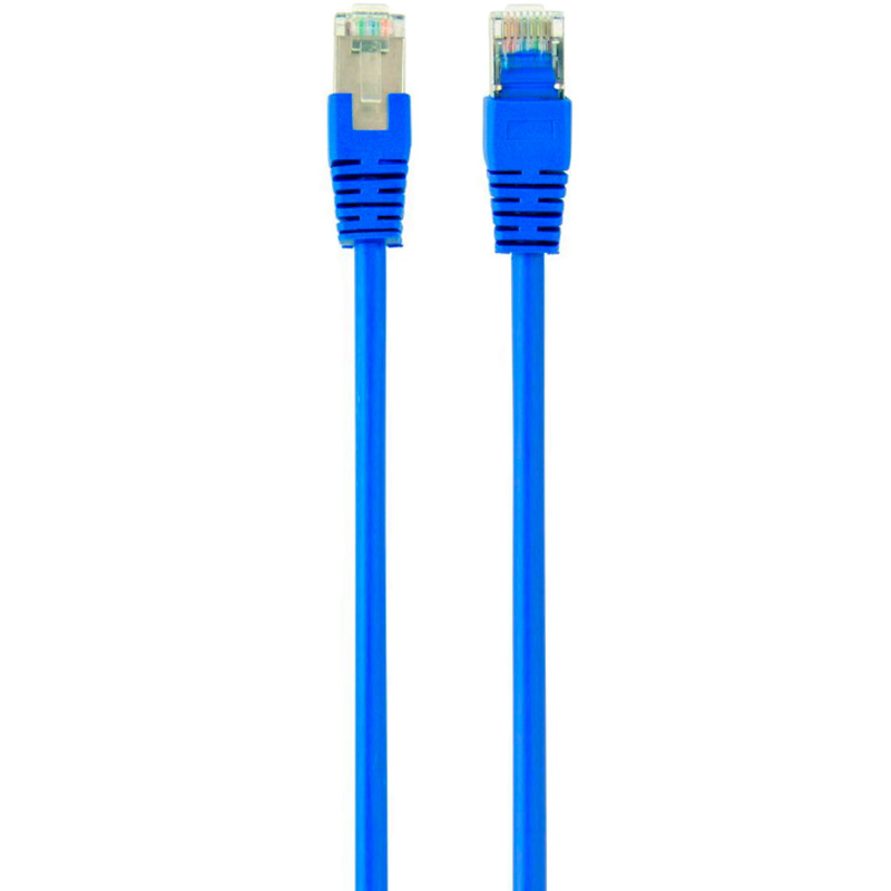 Патч-корд CABLEXPERT FTP Cat5e 0.5 м Blue (PP22-0.5M/B)