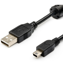 Кабель ATCOM USB 2.0 AM/Mini USB ferit 1.8m black (3794)