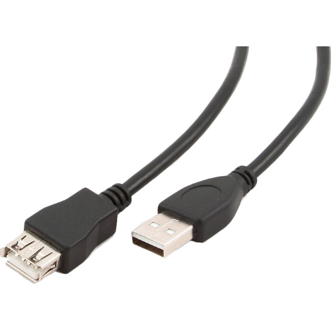 Кабель CABLEXPERT USB 2.0 AM/AF 3 м Black (CCP-USB2-AMAF-10)