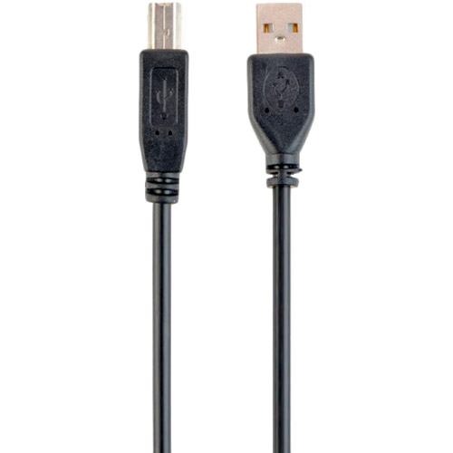 Кабель CABLEXPERT USB 2.0 AM/BM 3 м Black (CCP-USB2-AMBM-10)