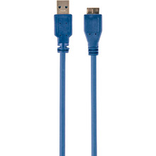 Кабель CABLEXPERT USB 3.0 - Micro-USB Type B Blue 0.5 м (CCP-mUSB3-AMBM-0.5 M)