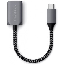 Кабель SATECHI USB-C - USB 3.0 Adapter Space Gray (ST-UCATCM)