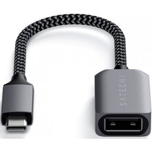 Кабель SATECHI USB-C - USB 3.0 Adapter Space Gray (ST-UCATCM)