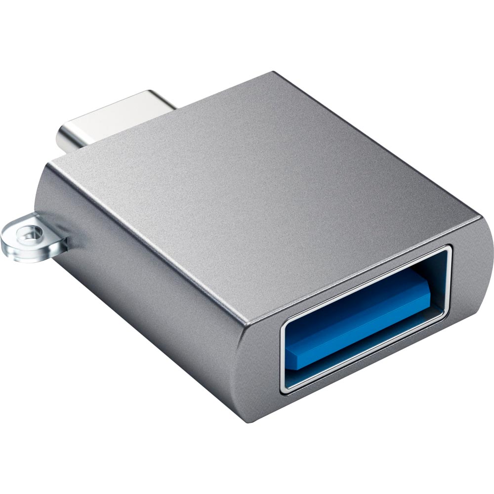 Переходник Satechi Type-C USB Adapter Space Gray (ST-TCUAM)