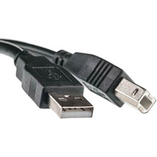 Кабель PowerPlant USB 2.0 AM - BM 3 м Black (KD00AS1221)