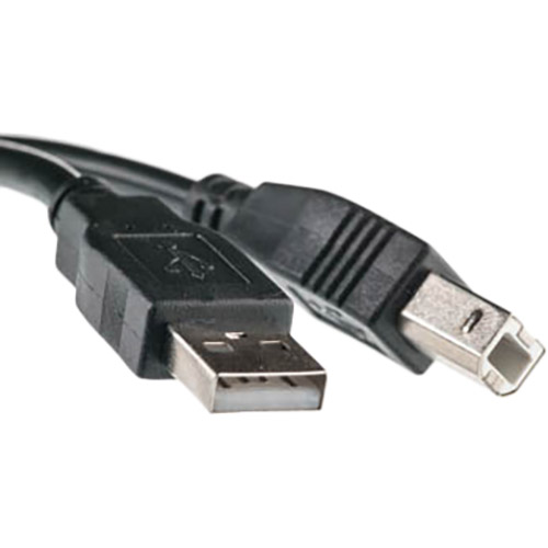 Кабель PowerPlant USB 2.0 AM - BM 5 м Black (KD00AS1227)