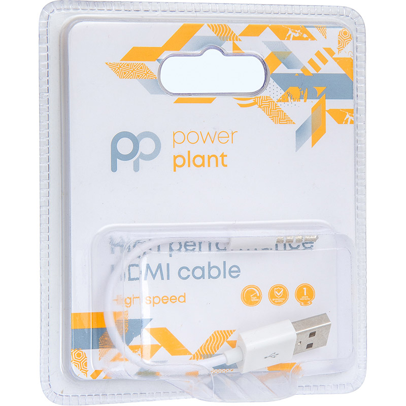 Кабель PowerPlant USB AM - 4pin Jack 3.5мм для iPod Shuffle 0.15 м White (CA912827) Роз'єм 1 3.5 мм (папа)