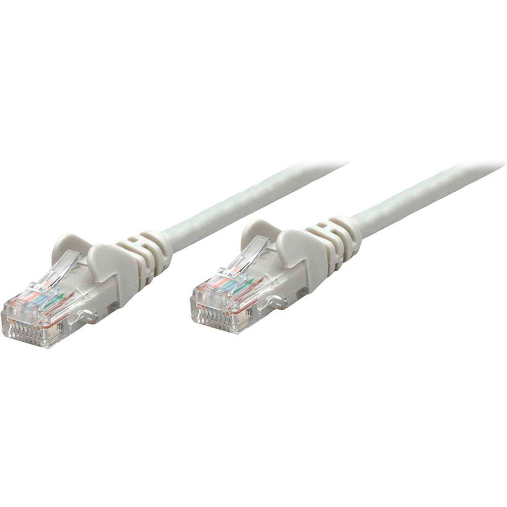 

Патч-корд INTELLINET UTP Cat.5e ССА 0.25 м Grey (737302), UTP Cat.5e (0.25м сірий), Біметал, ССА (737302)