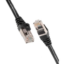 Патч-корд 2E Cat 6 UTP RJ45 26AWG 7/0 16 Cu PVC 1 м Black (2E-PC6COP-100BK)