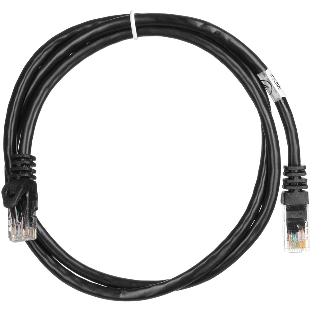 Патч-корд 2E Cat 6 UTP RJ45 26AWG 7/0 16 Cu PVC 1 м Black (2E-PC6COP-100BK) Патч-корд 2E Cat 6 UTP RJ45 26AWG 7/0 16 Cu PVC 1 м Black (2E-PC6COP-100BK) Вид кабель