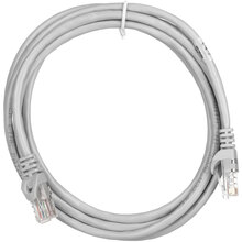 Патч-корд 2E Cat 5e UTP RJ45 26AWG 7 / 0.16 CCA 2.2 m PVC Grey (2E-PC5ECA-220GRY)