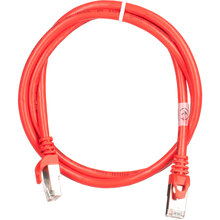 Патч-корд 2E Cat 6 S-FTP RJ45 4Х2 27AWG 7 / 0.14 Cu 1 m PVC Red (2E-PC6SFTPCOP-100RD)