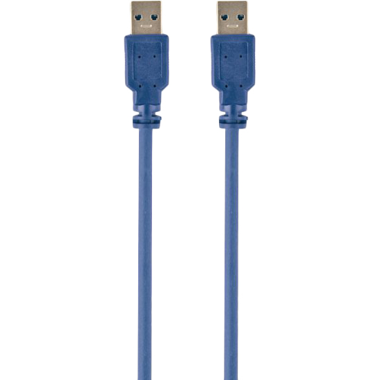 Кабель MAXXTER USB-A - USB-А 0.5 м (U-AMAM3-0.5M)